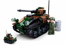 Sluban Constructor, Tanks, 245 pcs.