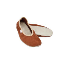 Bebe Basic Hip-Hop Gymnastics Shoes Art.SB120 Brown  Barefoot Gym Slippers