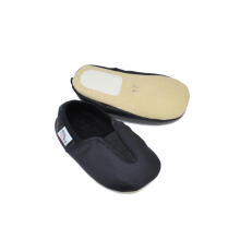 Bebe Basic Kids Hip-Hop Punsa Gymnastics Shoes Art.SB130 Black Barefoot Gym Slippers