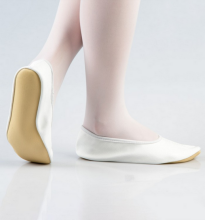 Bebe Basic Kids Hip-Hop Punsa Gymnastics Shoes Art.SB131 Eco Terracota Vingrošanas, sporta dejošanas čības ar ādas zoli