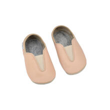 Bebe Basic Kids Hip-Hop Punsa Gymnastics Shoes Art.SB131 Eco Grey Barefoot Gym Slippers