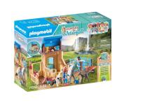 PLAYMOBIL WORLD OF HORSES Стойло для лошадей с Амелией и Виспером 71353