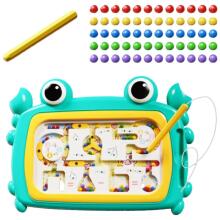 WOOPIE Magnetic Montessori Board Crab Maze Turquoise