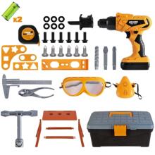 WOOPIE Small Handyman Tool Set with Drill in Case 39pcs