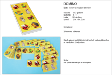 „Robins“ straipsnis. 261249 Stalo žaidimas „Domino“