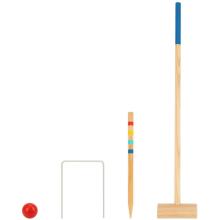 Tooky Toy Koka Kriketa Spēle Sporta Dārzā Spēle 4 Cilvēkiem