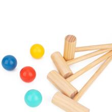 Tooky Toy Koka Kriketa Spēle Sporta Dārzā Spēle 4 Cilvēkiem