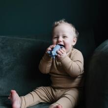 Mushie Silicone Teether Rattle Art.101496 Tradewinds Silicone rattle (100% natural)