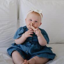Mushie  Figurine Silicone Teether Unicorn Art.101912 Silicone rattle (100% natural)