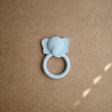 Mushie  Silicone Teether Elephant Art.2560470 Silicone rattle (100% natural)