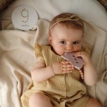 Mushie  Silicone Teether Rocket Art.2560455 Silicone rattle (100% natural)