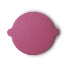 Mushie  Silicone Teether Face Art.2560318 Silicone rattle (100% natural)