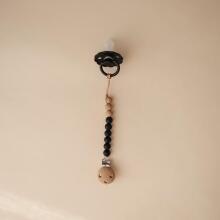 Mushie Silicone Pacifier Clip Eva Art.2090019 Blush Pacifier holder