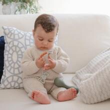 Mushie Silicone Pacifier Clip Eva Art.2090042 Clementine  Держатель для пустышки