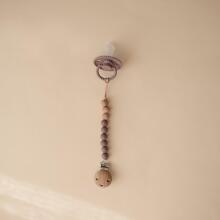 Mushie Silicone Pacifier Clip Eva Art.2090043 Cloud Pacifier holder
