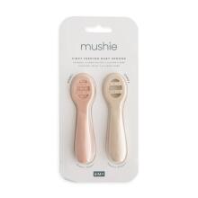 Mushie Silicone First Spoon Art.101628 Soft silicone spoon (2 pcs.)