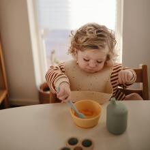 Mushie Silicone Feeding Spoon Art.2360273 Soft silicone spoon (2 pcs.)