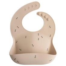 Mushie Silicone Bib Art.2500019 Blush Silikona priekšautiņš