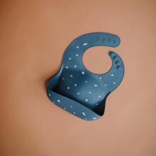 Mushie Silicone Bib Art.2500152 Raw Silikona priekšautiņš