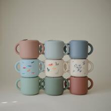 Mushie Snack Cup Silicone  Art.2340182 Silicone container with Click Lock