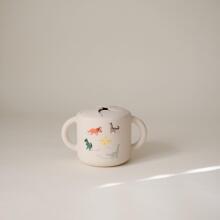 Mushie Snack Cup Silicone  Art.2340442 Silicone container with Click Lock