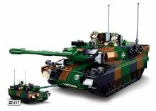 Sluban Constructor, LEOPARD 2A5 Main Battle Tank 2IN1, 766 pcs.