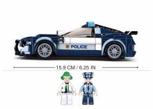 Sluban Constructor, Police Car, 284 pcs