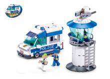 Sluban Constructor, Police Convoy and Observation Post, 245 pcs.