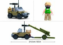 Sluban Constructor, D30S Howitzer, 138 pcs.