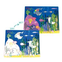 Watercolor Placemats, Ocean