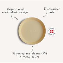 Mushie Dinner Plate Art.2305117 Mustard Plate