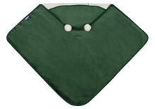 CARRY COT SWADDLE PLUSH BLANKET RAM 75X75 GREEN
