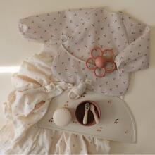 Mushie Long Sleeve Bib Art.101476 Blush