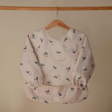 Mushie Long Sleeve Bib Art.101903 Whales