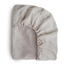 Mushie Cotton Sheet   Art.2217245 Falling Stars