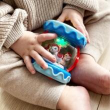 WOOPIE BABY Musical Drum Music Box Projector 3in1 Toy for Infants + Roller for Crawling Learning