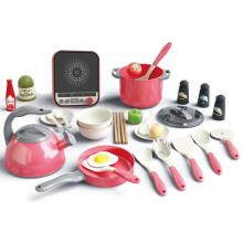 WOOPIE Little Chef Set Induction Pots Pan Kettle Pink 30pcs