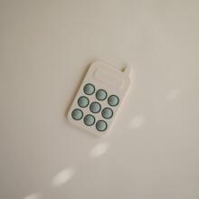 Mushie Phone Press Toy Art.2860031 Silicone rattle (100% natural)