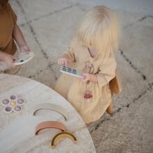 Mushie Phone Press Toy Art.2860031 Silicone rattle (100% natural)
