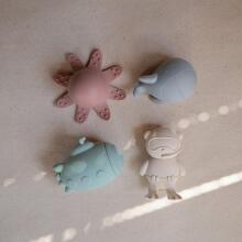 Mushie Mold Free Bath Play Set Art.101487 Sealife