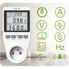 Single-phase wattmeter Baldr BD-990 white