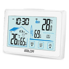 Weather station with display BD-910 white