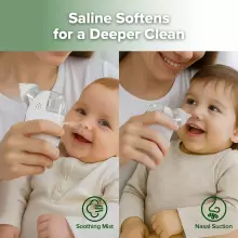 Haakaa 2 in 1 Nasal Aspirator Art.BC-025 Elektriskais deguna aspirators
