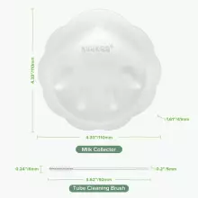 Haakaa Petal Soft Silicone Milk Collector Art.MHK235
