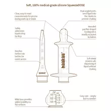 Haakaa SqueezieDOSE Silicone Dispenser Set Art.MHK200