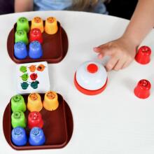WOOPIE IQ Logical Educational-Strategic Game 2in1 Tic Tac Toe 4pcs