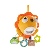 WOOPIE Baby Plush Lion Interactive Musical Toy with Attachments and Teething Rings