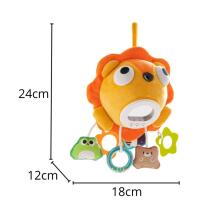 WOOPIE Baby Plush Lion Interactive Musical Toy with Attachments and Teething Rings