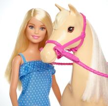 Barbie® nukk ja hobune