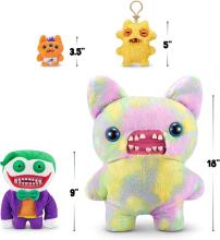 Fuggler x DC by ZURU Funny Ugly Monster Plush Collectible Toy - Joker, kids soft toy